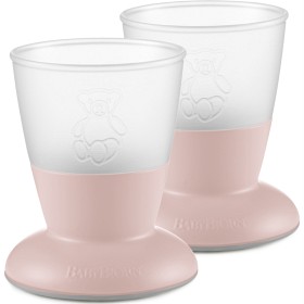 Bild på BabyBjörn Barnglas 2-pack Blekrosa