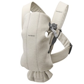Bild på BabyBjörn Bärsele Mini 3D-jersey Ljusbeige