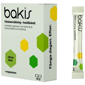 Bild på Bakis Vätskeersättning Sticks Citron & Lime 10 st