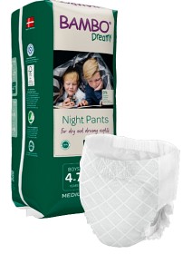 Bild på Bambo Nature Dreamy Night Pants M 4-7 Boy (15-35 kg) 10 st