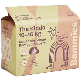 Bild på Bammies bambu-byxblöja The Kiddo 10-16 kg 28 st