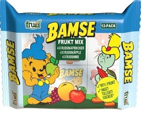 Bild på Bamse Fruktmix 12 x 14 g