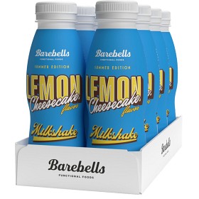 Bild på Barebells Milkshake Lemon Cheesecake 330 ml x 8 st