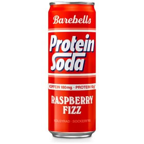 Bild på Barebells Protein Soda Raspberry Fizz 355 ml