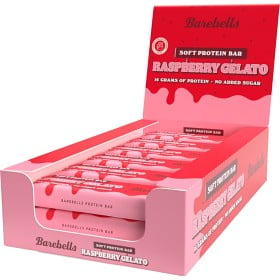 Bild på Barebells Soft Protein Bar Rasperry Gelato 12 st