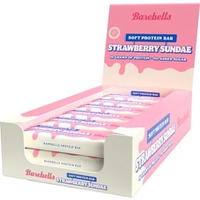 Bild på Barebells Soft Protein Bar Strawberry Sundae 12 st