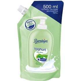 Bild på Barnängen Flytande tvål Refill Yoghurt Aloe Vera 500 ml