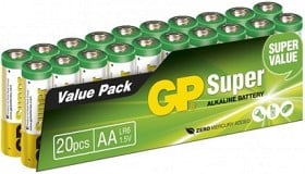 Bild på Batteri Super Alkaline AA, 20 st
