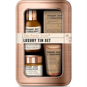 Bild på Baylis & Harding Bergamot, Hemp & Sandalwood Men's Luxury Grooming Tin Gift Set