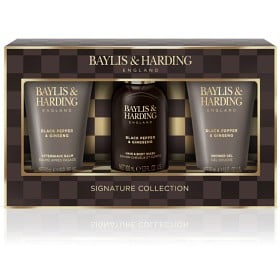 Bild på Baylis & Harding Black Pepper & Ginseng Men's Luxury Mini Trio Gift Set