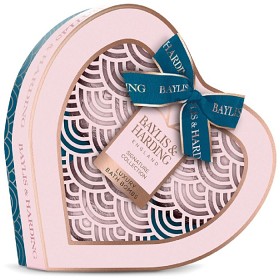 Bild på Baylis & Harding Jojoba, Vanilla & Almond Oil Bath Fizzer Heart Set