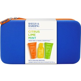 Bild på Baylis & Harding Men`s Citrus, Lime & Mint Wash Bag Gift Set 200 ml