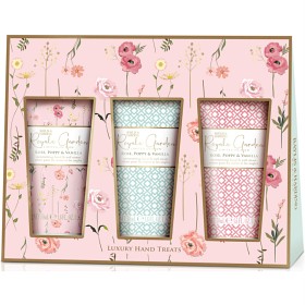 Bild på Baylis & Harding Royale Garden Rose, Poppy & Vanilla Hand Cream Trio Gift Set