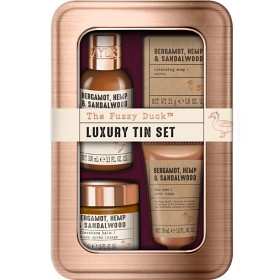 Bild på Baylis & Harding The Fuzzy Duck Men's Bergamot, Hemp & Sandalwood Tin Gift Set 725 ml