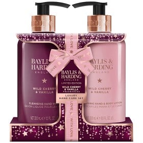 Bild på Baylis & Harding Wild Cherry & Vanilla Luxury Hand Care Gift Set