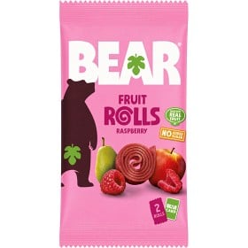 Bild på BEAR Fruktrullar Hallon Singelpack 20 g