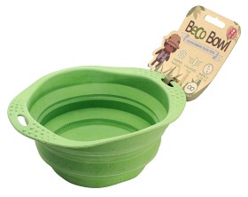 Bild på Beco matskål hopfällbar Large Grön 18 cm