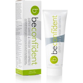 Bild på Beconfident Whitening Toothpaste Super White & Fresh 75 ml