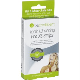 Bild på Beconfident Teeth Whitening Pro X5 Strips 5 days