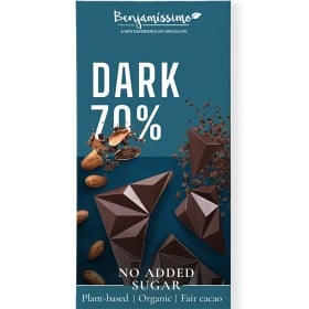 Bild på Benjamissimo Choklad Mörk 70% Sockerfri 60 g