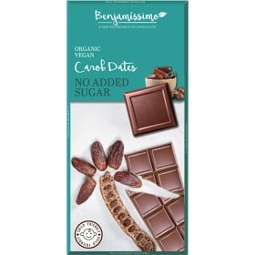 Bild på Benjamissimo Choklad Mylk Carob & Dadlar 70 g