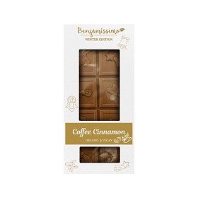Bild på Benjamissimo Choklad Vit Kaffe & Kanel 60 g