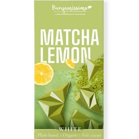 Bild på Benjamissimo Choklad Vit Matcha & Citron 60 g