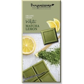 Bild på Benjamissimo Choklad Vit Matcha & Citron 70 g
