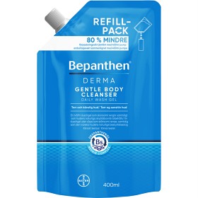 Bild på Bepanthen Derma Gentle Body Cleanser Daily Wash Gel - Refill 400 ml