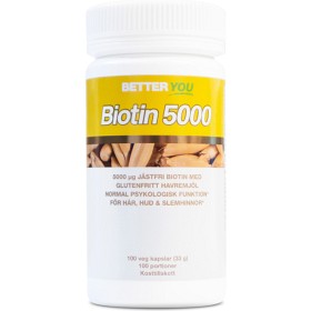 Bild på Better You Biotin 5000, 100 kapslar