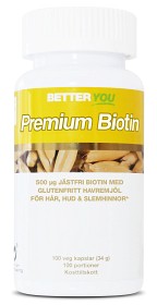 Bild på Better You Premium Biotin 100 kapslar