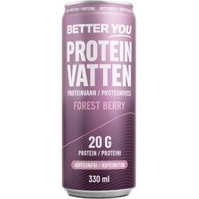Bild på Better You Proteinvatten Forest Berry, Koffeinfri 330 ml