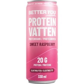 Bild på Better You Proteinvatten Sweet Raspberry Elektrolyter 330 ml