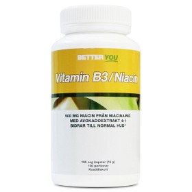 Bild på Better You Vitamin B3/Niacin 100 kapslar
