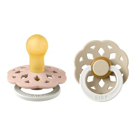Bild på BIBS Boheme 2-pack Latex Size 1 Blush Glow/Vanilla Glow