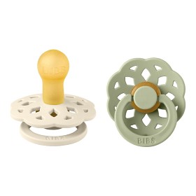 Bild på BIBS Boheme 2-pack Latex Size 1 Ivory/Sage