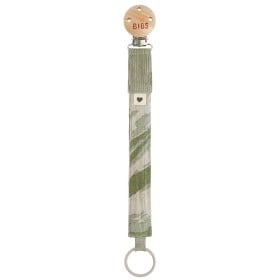 Bild på BIBS Camo Pacifier Clip Green