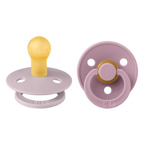 Bild på BIBS Colour 2-pack Latex Size 1 Dusky Lilac/Heather