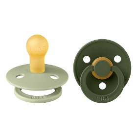 Bild på BIBS Colour 2-pack Latex Size 1 Sage/Hunter Green