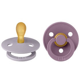 Bild på BIBS Colour 2-pack Latex Size 1 Symmetrical Fossil Grey/Mauve