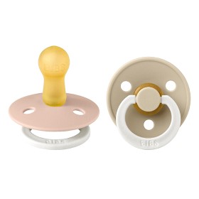 Bild på BIBS Colour 2-pack Latex Size 2 Blush Glow/Vanilla Glow