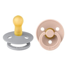 Bild på BIBS Colour 2-pack Latex Size 2 Cloud/Blush