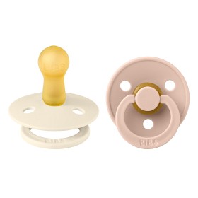 Bild på BIBS Colour 2-pack Latex Size 2 Ivory/Blush