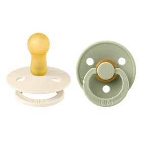 Bild på BIBS Colour 2-pack Latex Size 2 Ivory/Sage