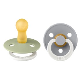 Bild på BIBS Colour 2-pack Latex Size 2 Sage Glow/Cloud Glow