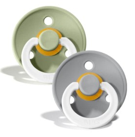 Bild på BIBS Colour Latex Nattnapp 2-pack 18m+ (Sage/Cloud Night)