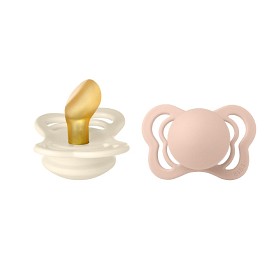 Bild på BIBS Couture 2-pack Latex Size 1 Ivory/Blush