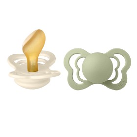 Bild på BIBS Couture 2-pack Latex Size 2 Ivory/Sage