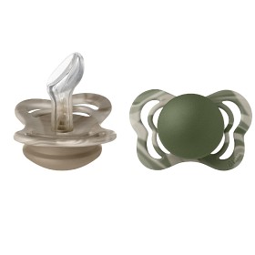 Bild på BIBS Couture Camo 2-pack Silicone Size 1 Green Mix