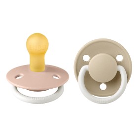 Bild på BIBS De Lux 2-pack Latex Size 1 Blush Glow/Vanilla Glow